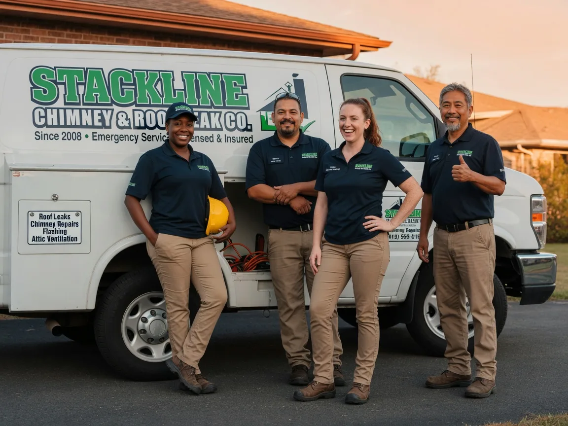 Chimney flashing repair company in Delavan, IL